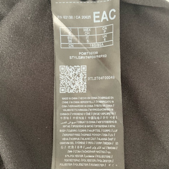 Guess Black Crushed Velvet & Lace Camisole Tank Top, Size Small - Picture 10 of 11